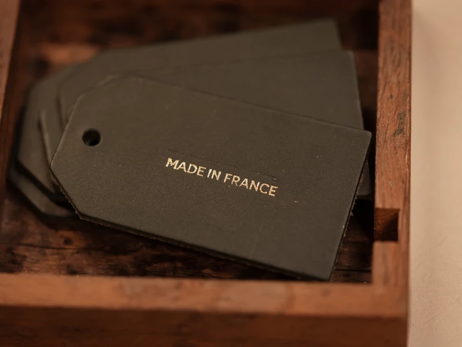 Marquage du cuir Made in France