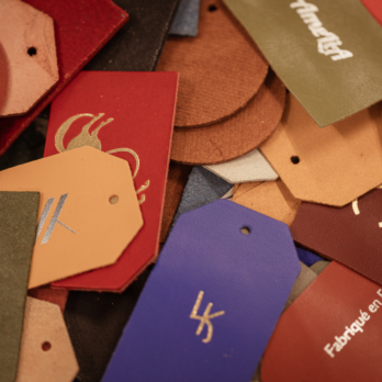 marquage sur cuir