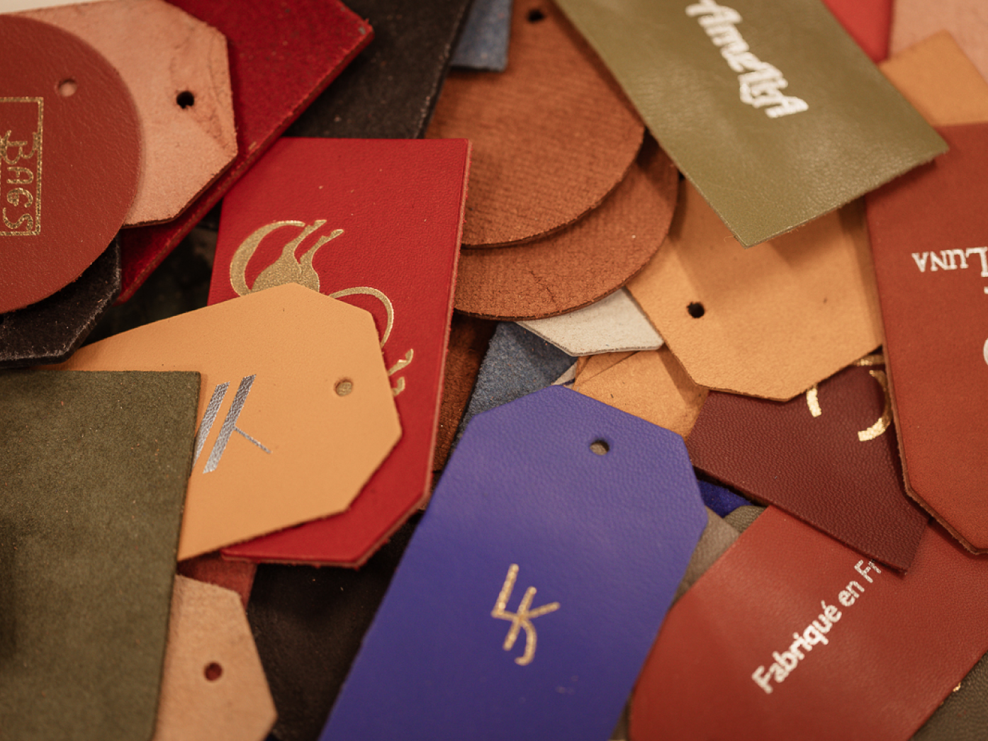 marquage sur cuir