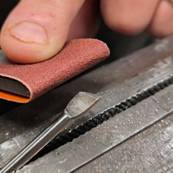 fer couteau pour la maroquinerie