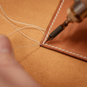 brule fil de maroquinerie pour le cuir